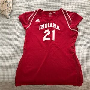 Adidas Indiana University Crimson Athletic Jersey